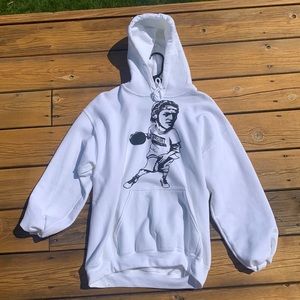 White Billy Hoyle sweatshirt